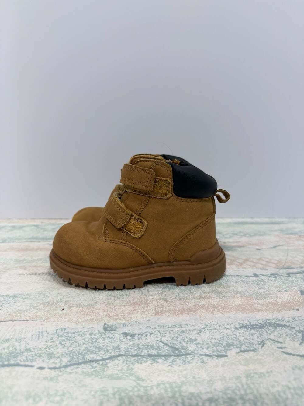 Wonder Nation Tucker Boot Size 6 Wheat Brown Toddler Boys Hiking Boots